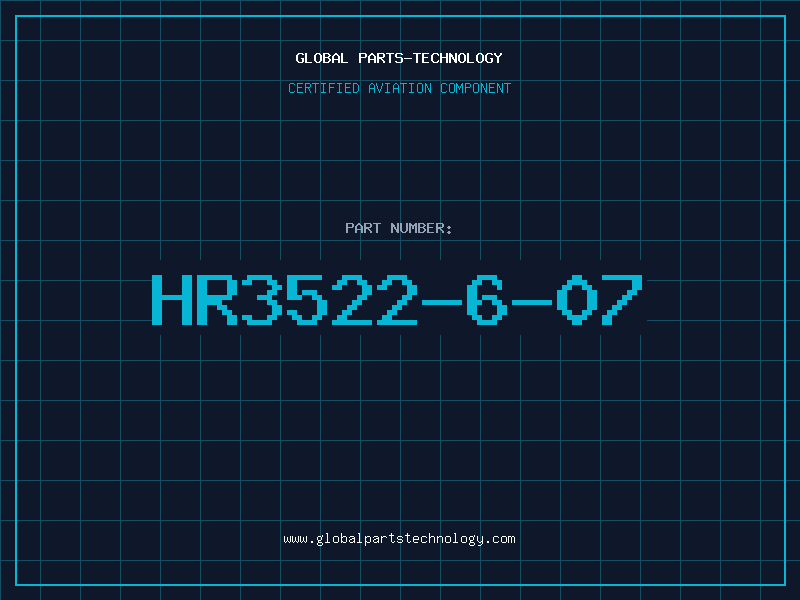 Aviation Part HR3522-6-07