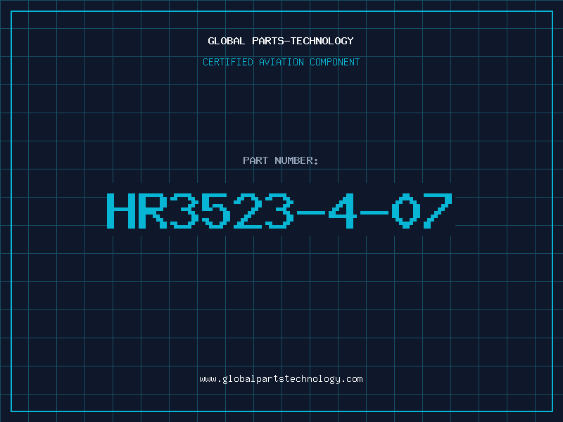 Aviation Part HR3523-4-07