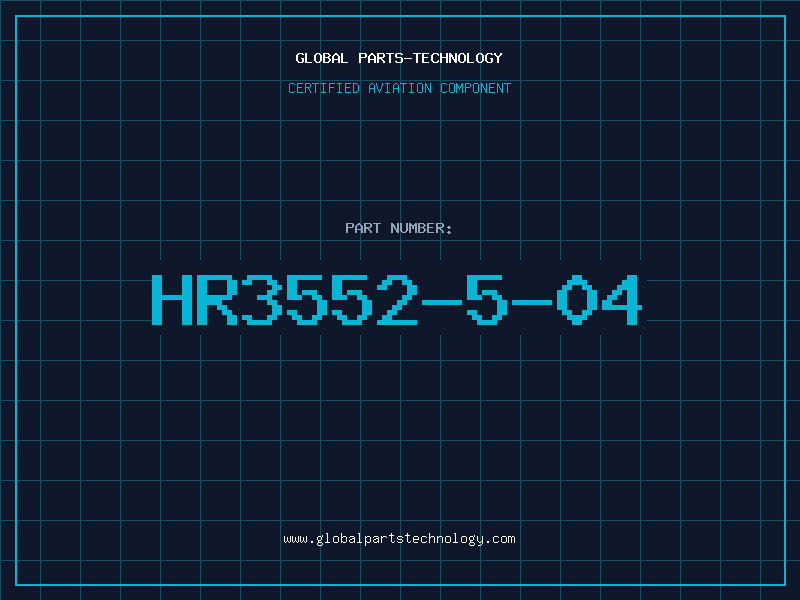 Aviation Part HR3552-5-04