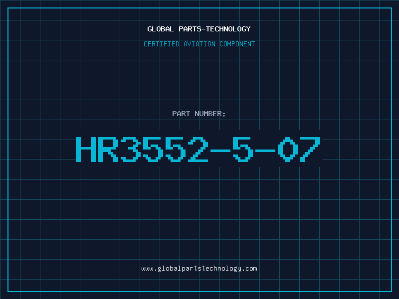 Aviation Part HR3552-5-07