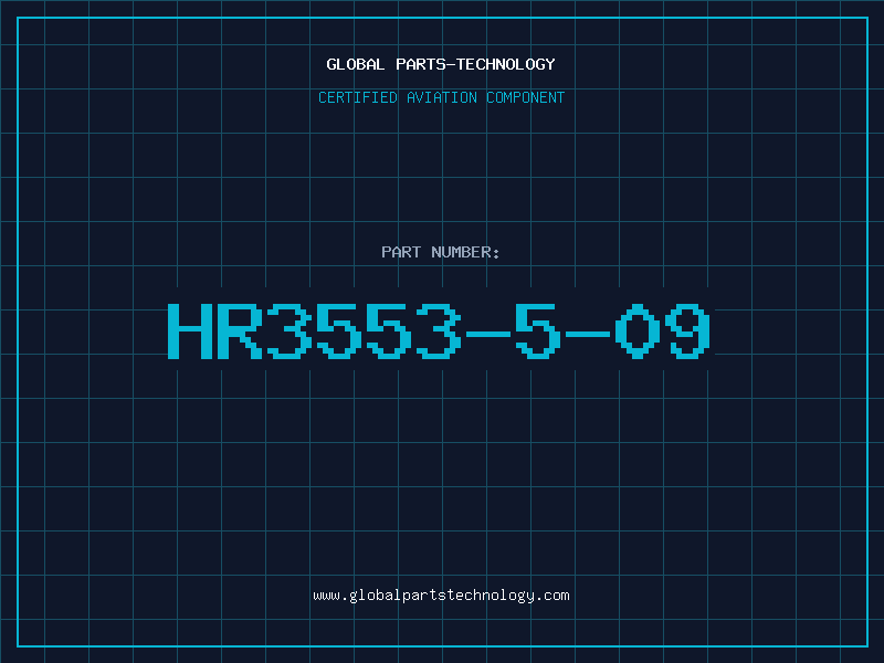 Aviation Part HR3553-5-09
