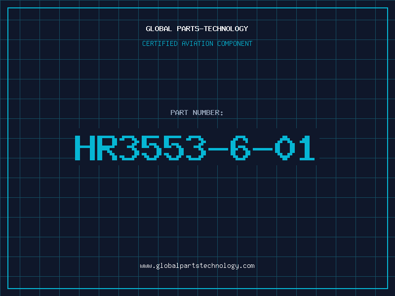 Aviation Part HR3553-6-01