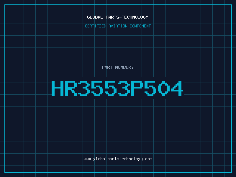 Aviation Part HR3553P504