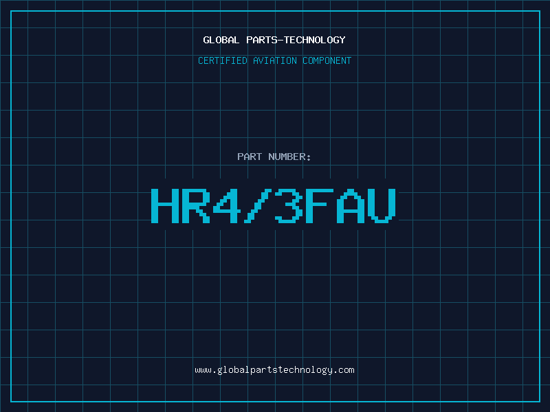 Aviation Part HR4/3FAU