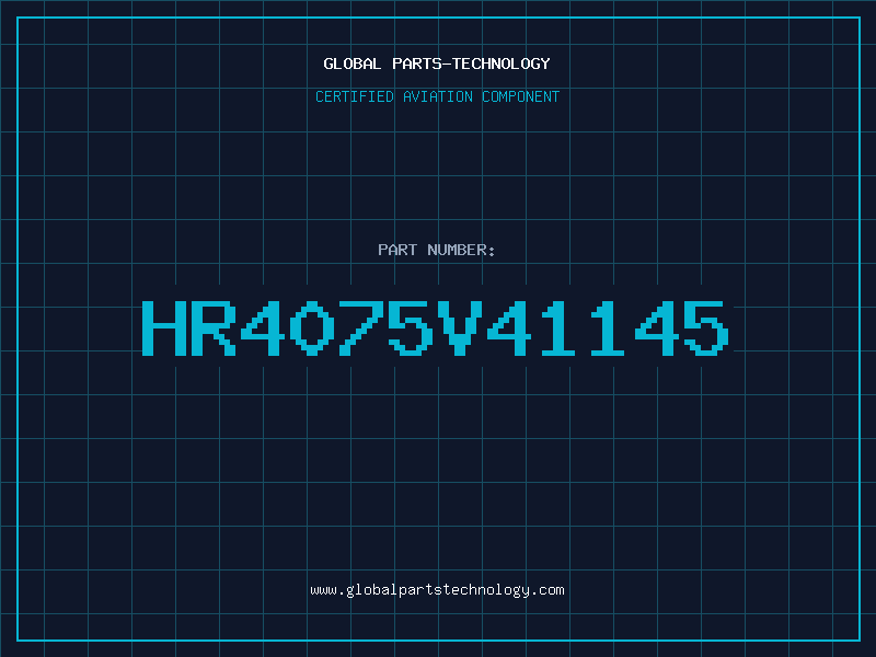 Aviation Part HR4075V41145