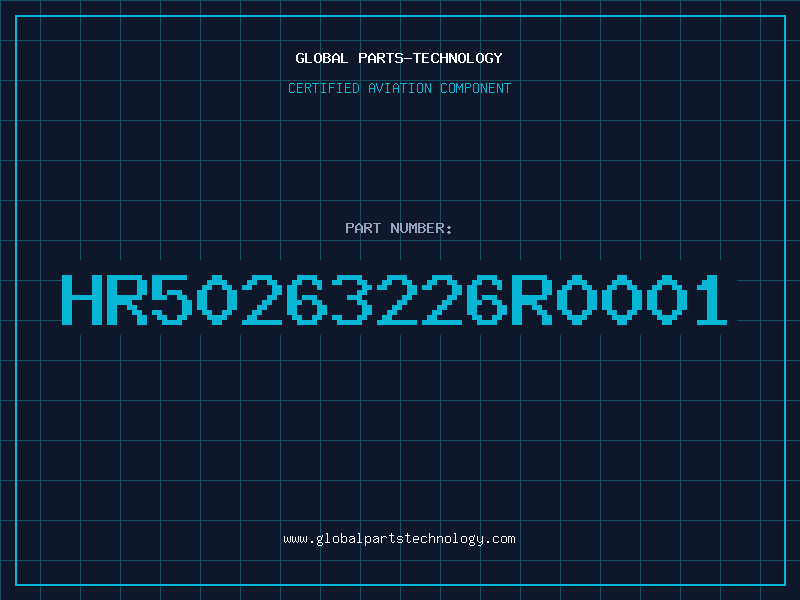 Aviation Part HR50263226R0001