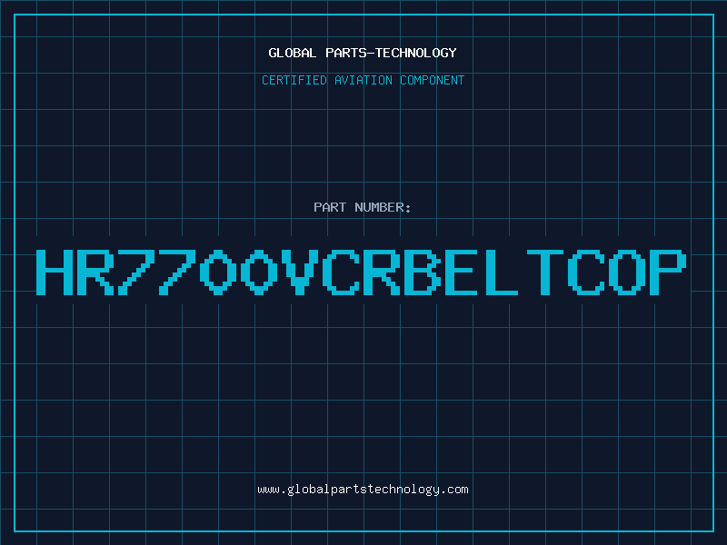 Aviation Part HR7700VCRbeltcop