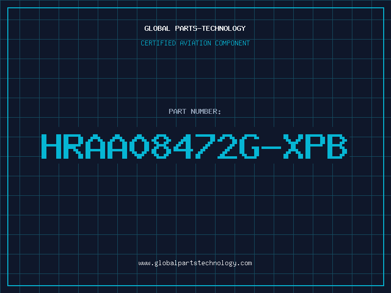 Aviation Part HRAA08472G-XPB