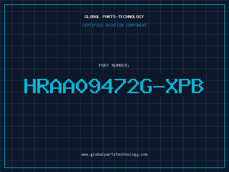 Aviation Part HRAA09472G-XPB