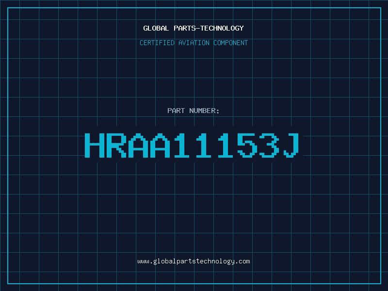 Aviation Part HRAA11153J