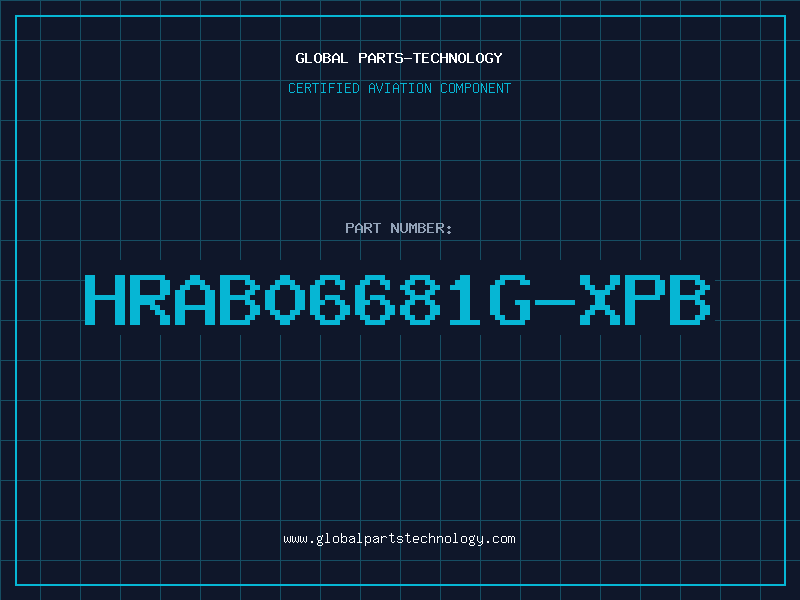 Aviation Part HRAB06681G-XPB