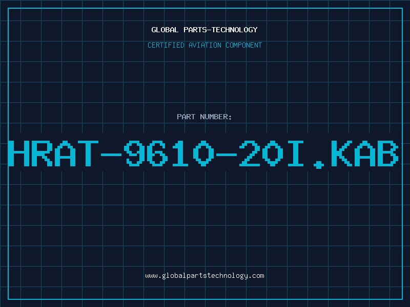 Aviation Part HRAT-9610-20I.KAB