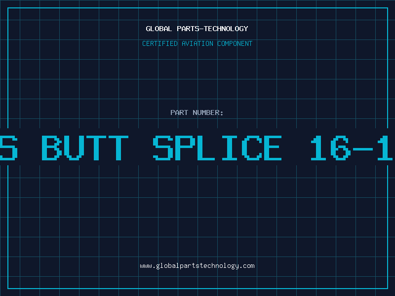 Aviation Part HS Butt Splice 16-14