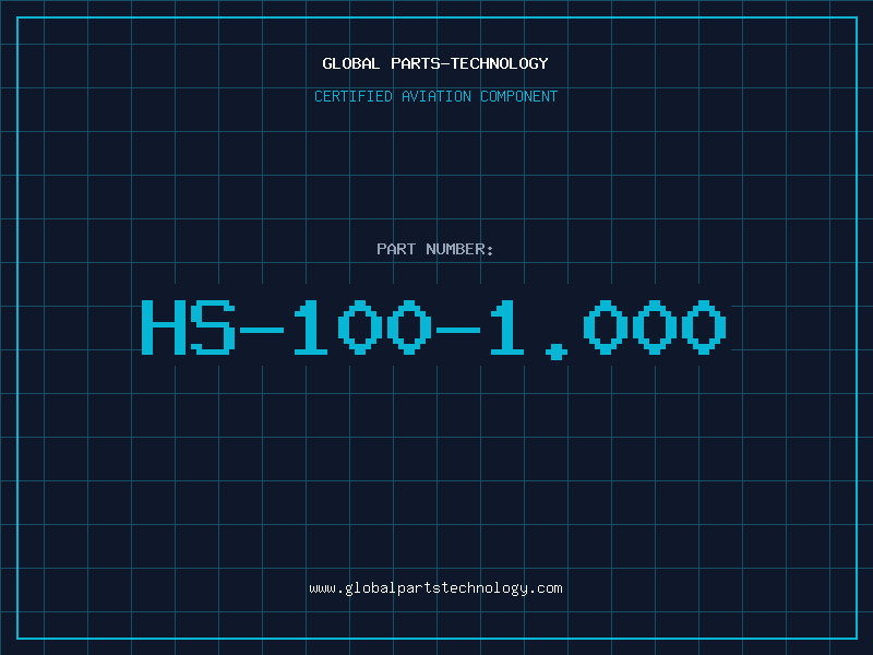 Aviation Part HS-100-1.000