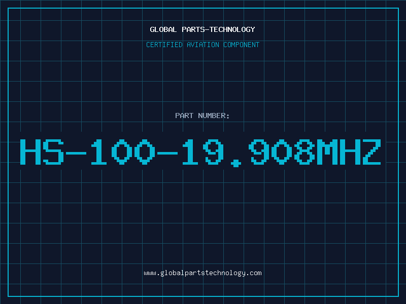 Aviation Part HS-100-19.908MHZ