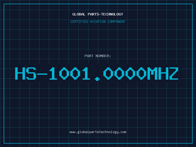 Aviation Part HS-1001.0000MHZ