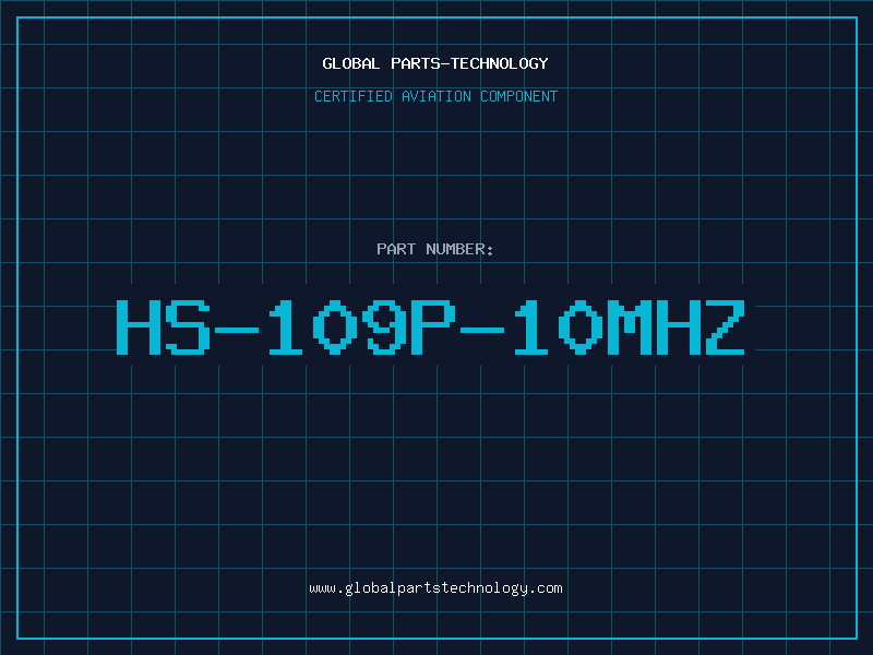 Aviation Part HS-109P-10MHZ