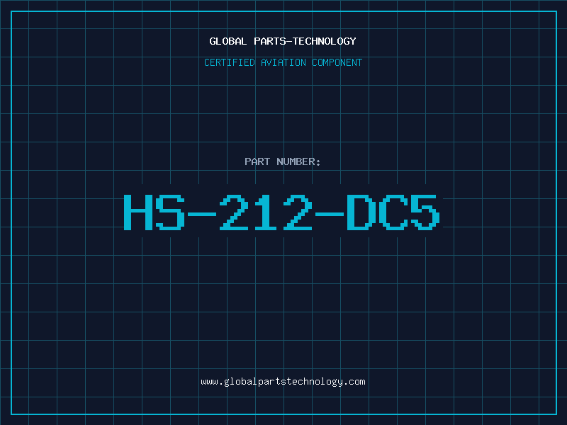 Aviation Part HS-212-DC5