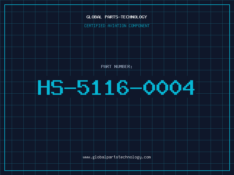 Aviation Part HS-5116-0004