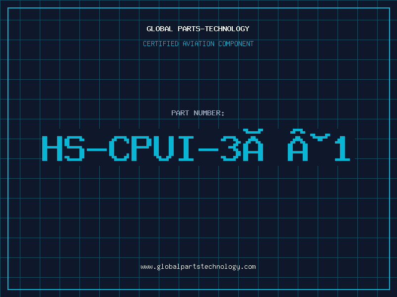 Aviation Part HS-CPUI-3Â¢1