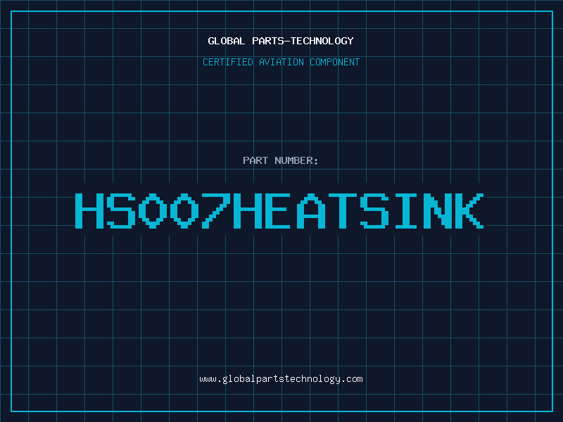 Aviation Part HS007HEATSINK