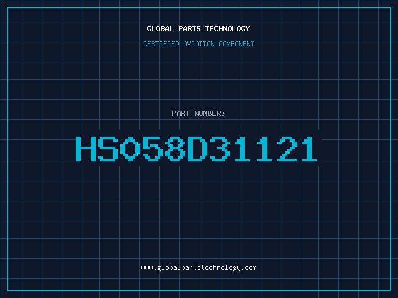 Aviation Part HS058D31121