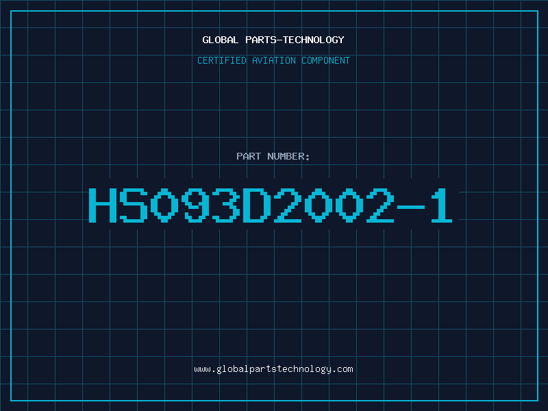 Aviation Part HS093D2002-1