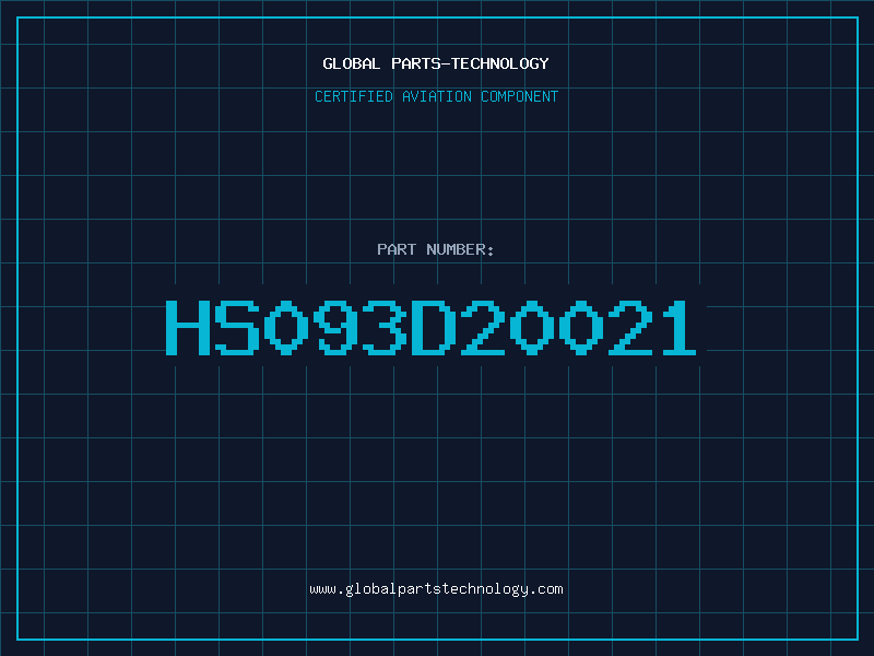 Aviation Part HS093D20021