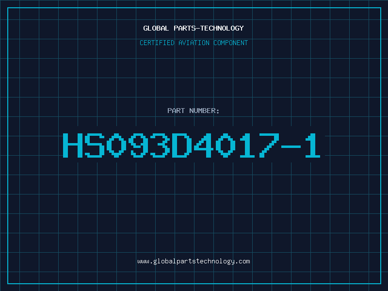 Aviation Part HS093D4017-1