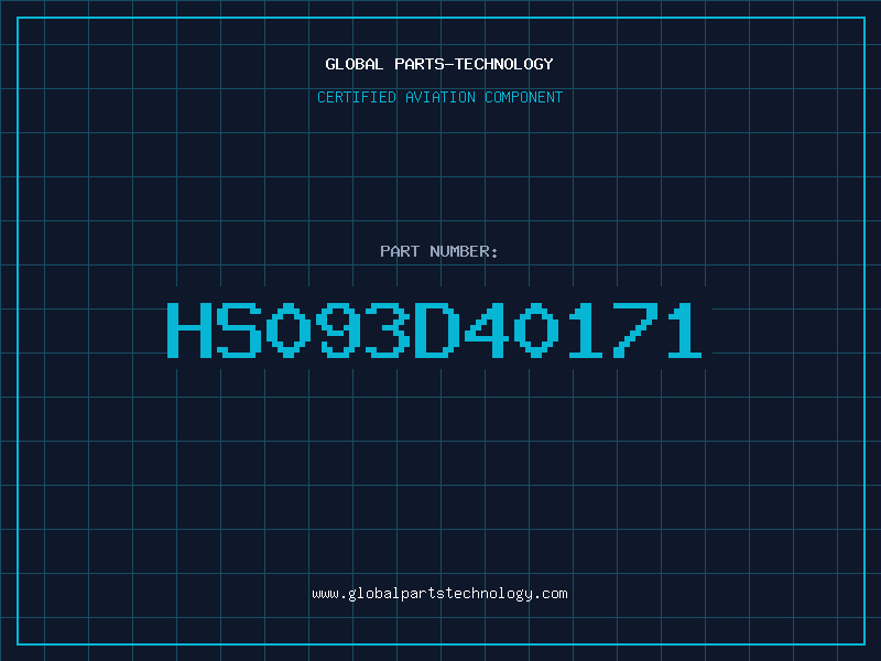 Aviation Part HS093D40171