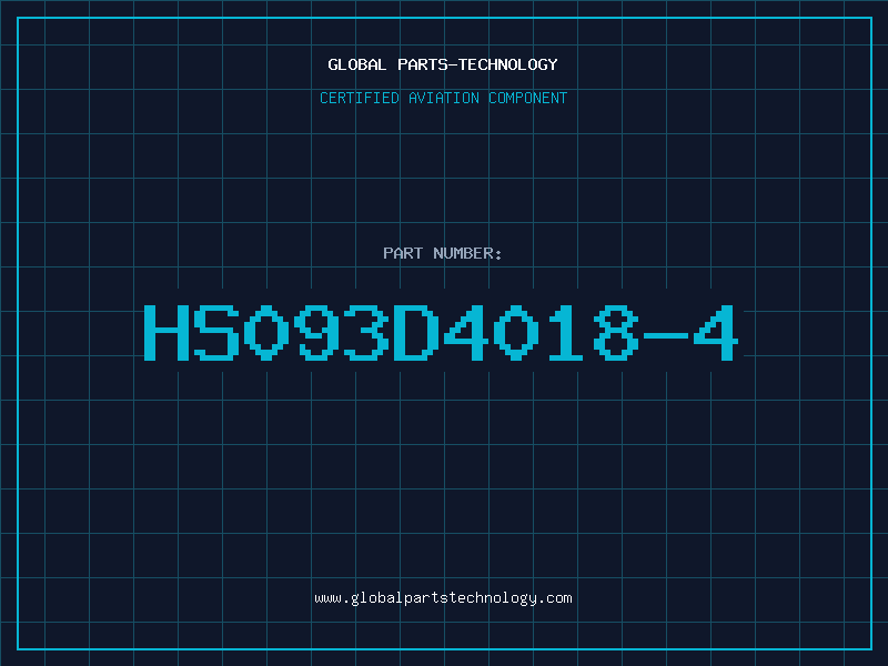 Aviation Part HS093D4018-4