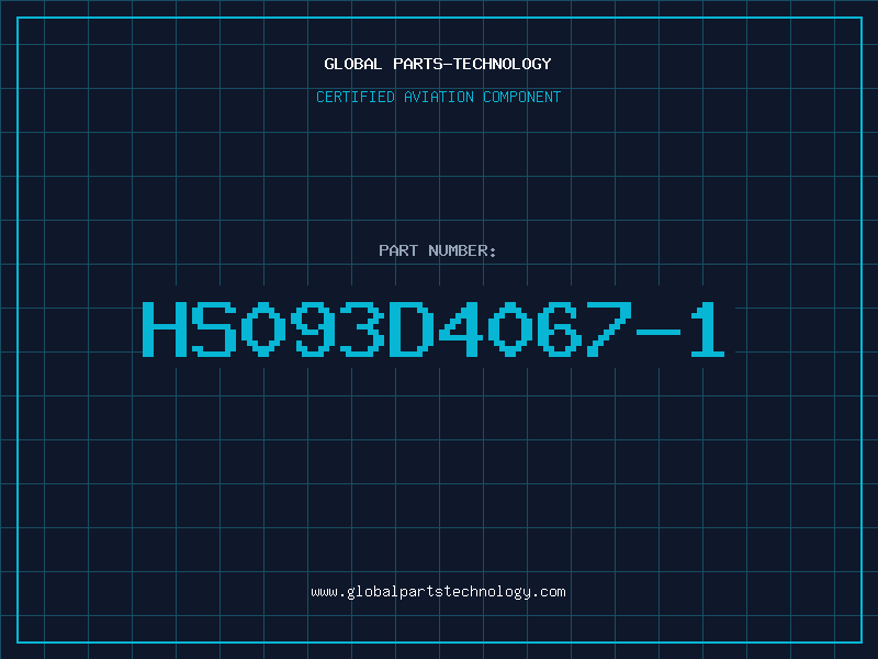 Aviation Part HS093D4067-1