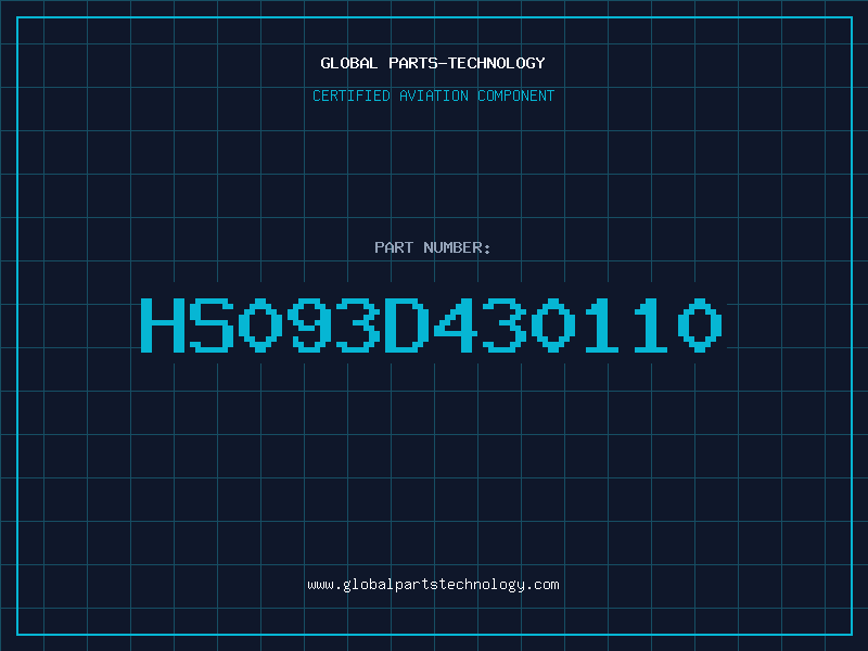 Aviation Part HS093D430110
