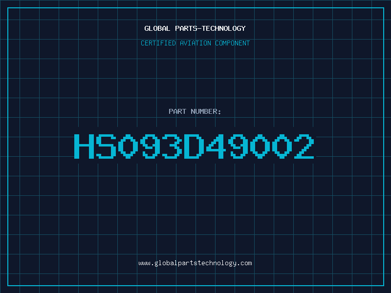 Aviation Part HS093D49002