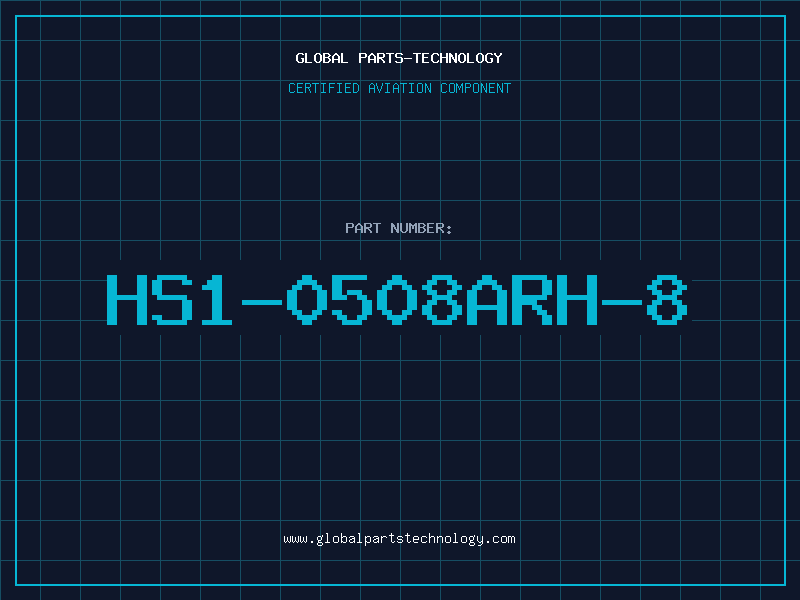 Aviation Part HS1-0508ARH-8