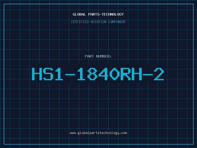 Aviation Part HS1-1840RH-2
