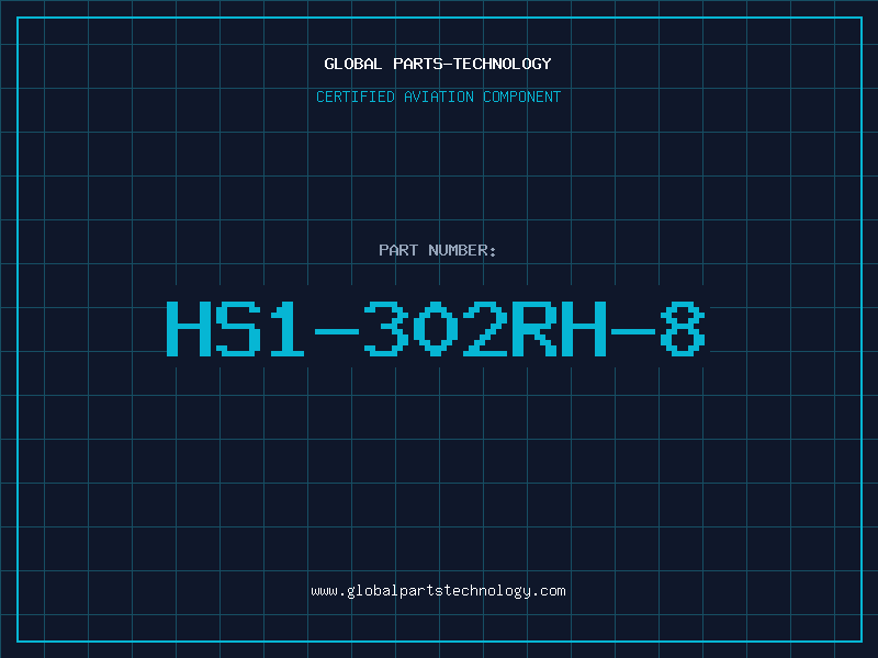 Aviation Part HS1-302RH-8