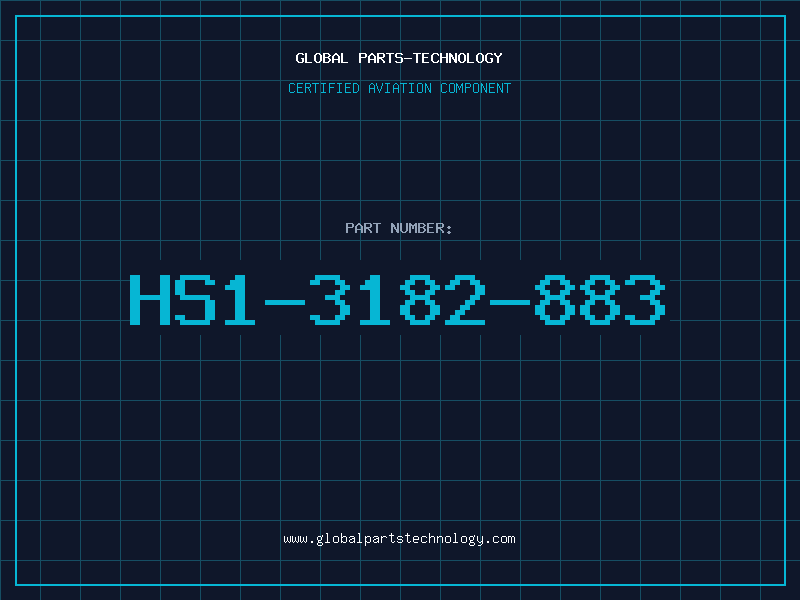 Aviation Part HS1-3182/883