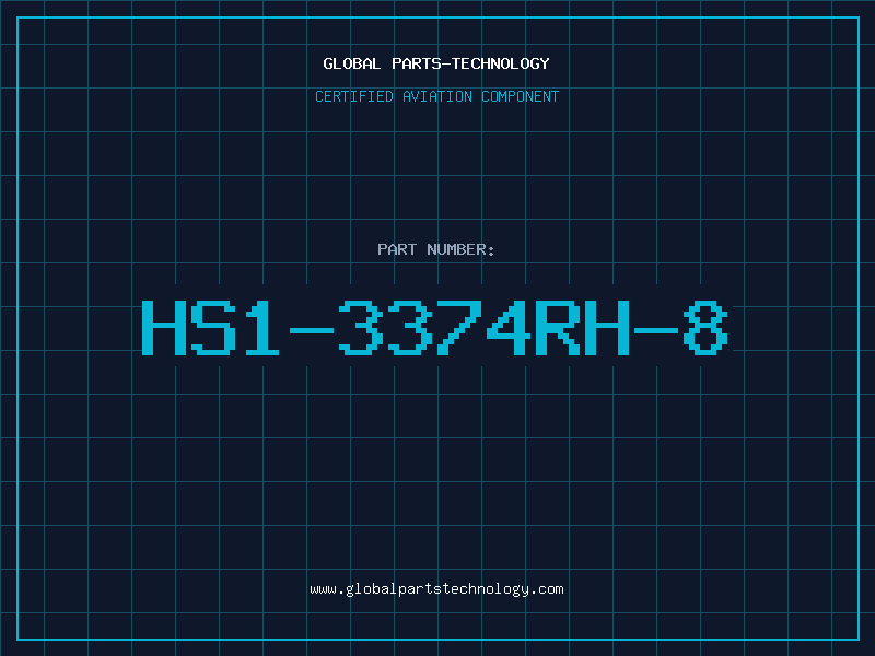Aviation Part HS1-3374RH-8
