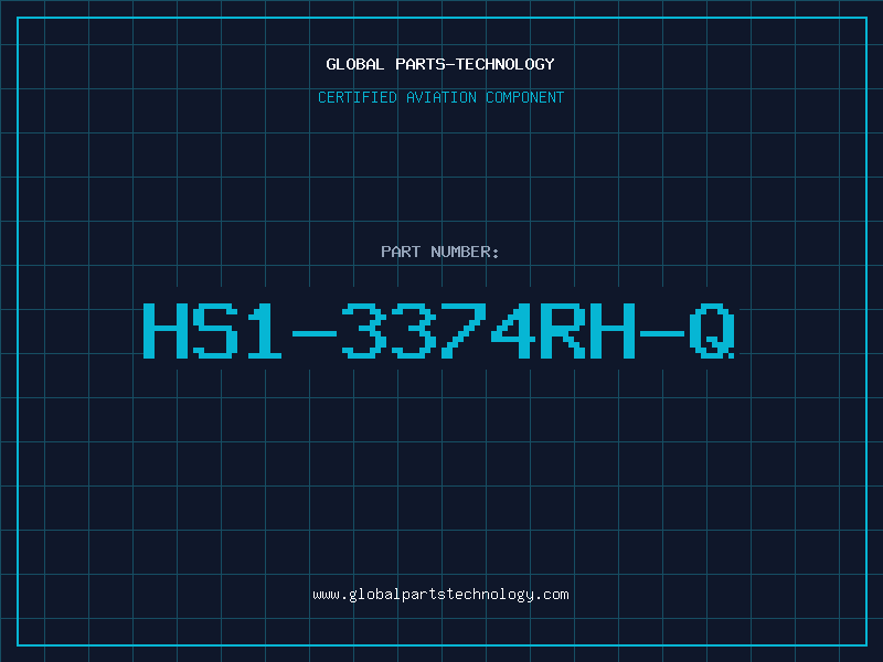 Aviation Part HS1-3374RH-Q