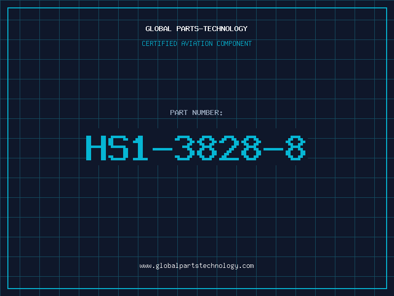 Aviation Part HS1-3828-8