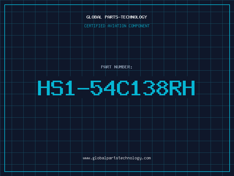 Aviation Part HS1-54C138RH