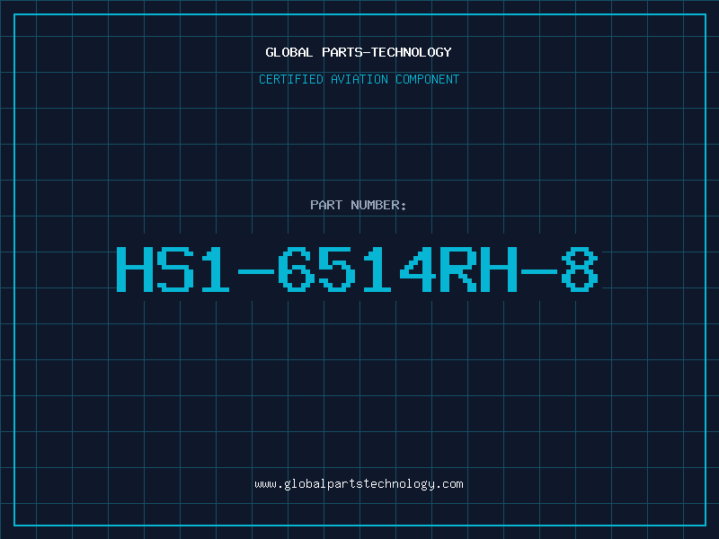 Aviation Part HS1-6514RH-8