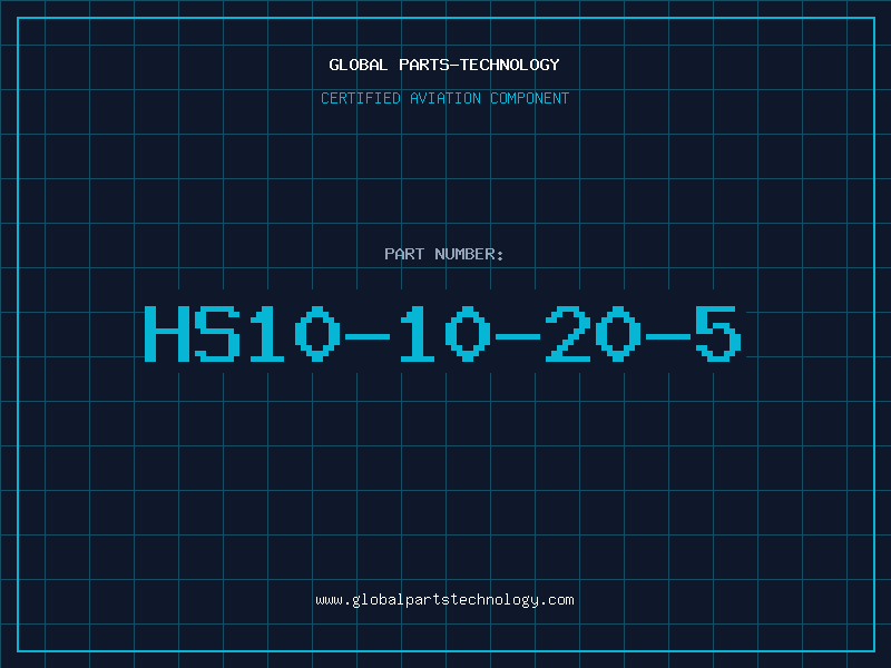 Aviation Part HS10-10-20-5
