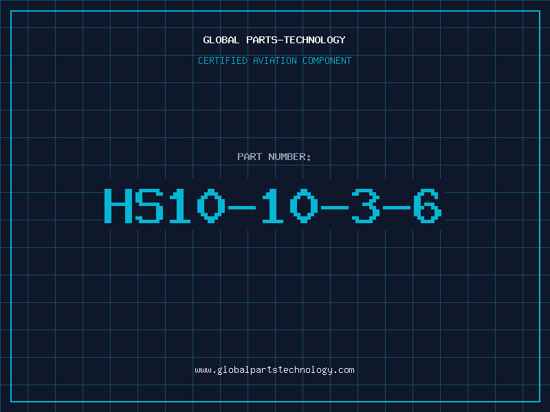 Aviation Part HS10-10-3-6