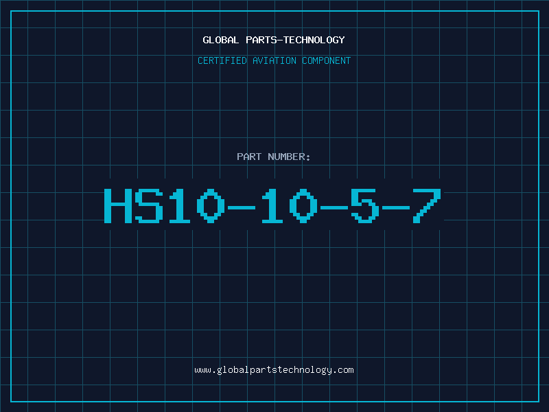 Aviation Part HS10-10-5-7