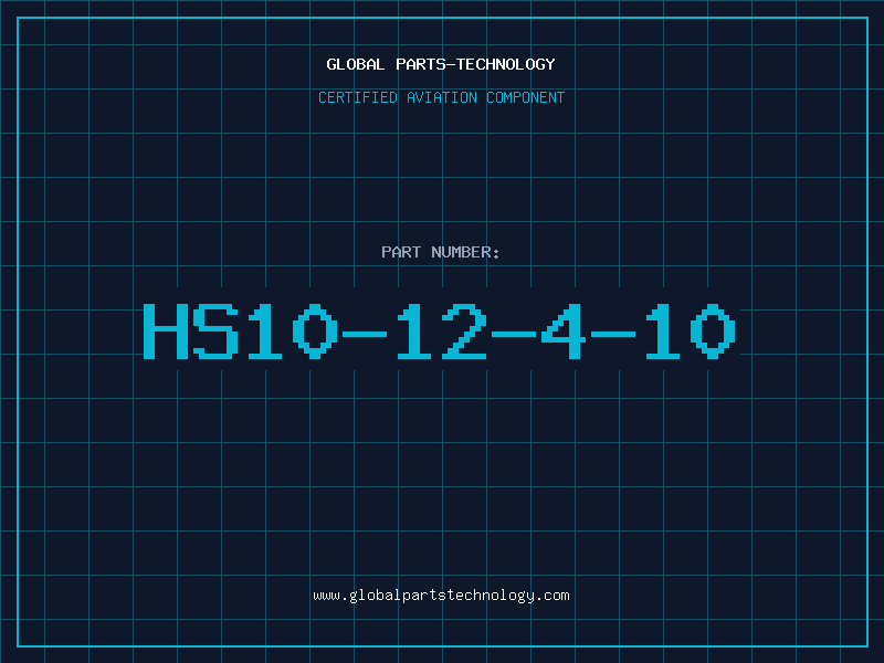 Aviation Part HS10-12-4-10