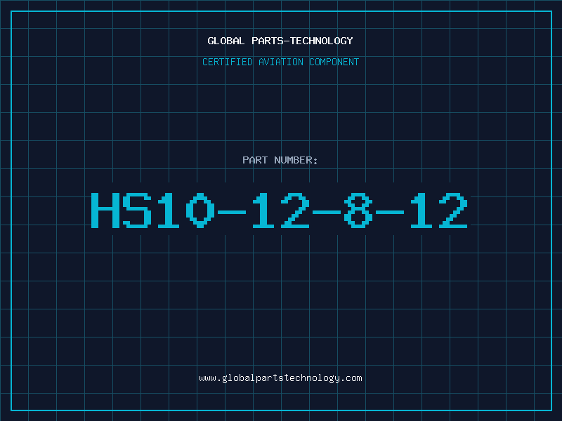 Aviation Part HS10-12-8-12