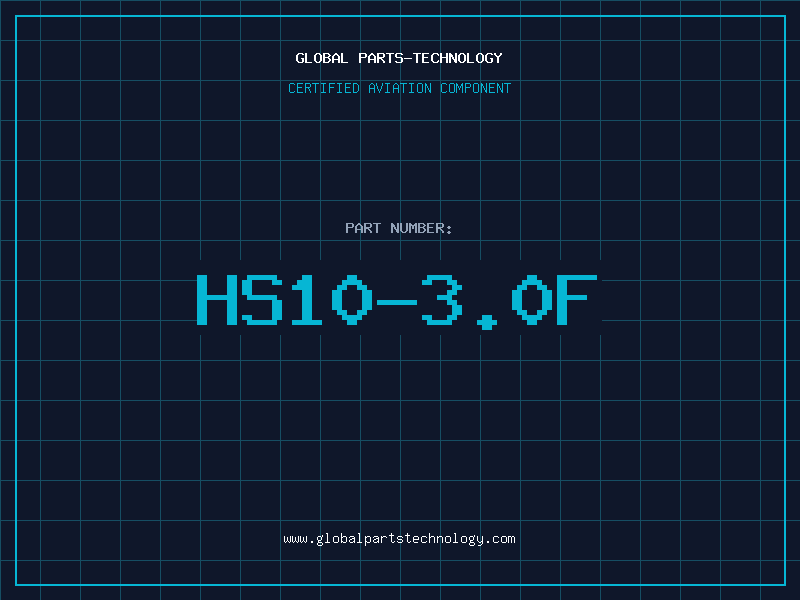 Aviation Part HS10-3.0F