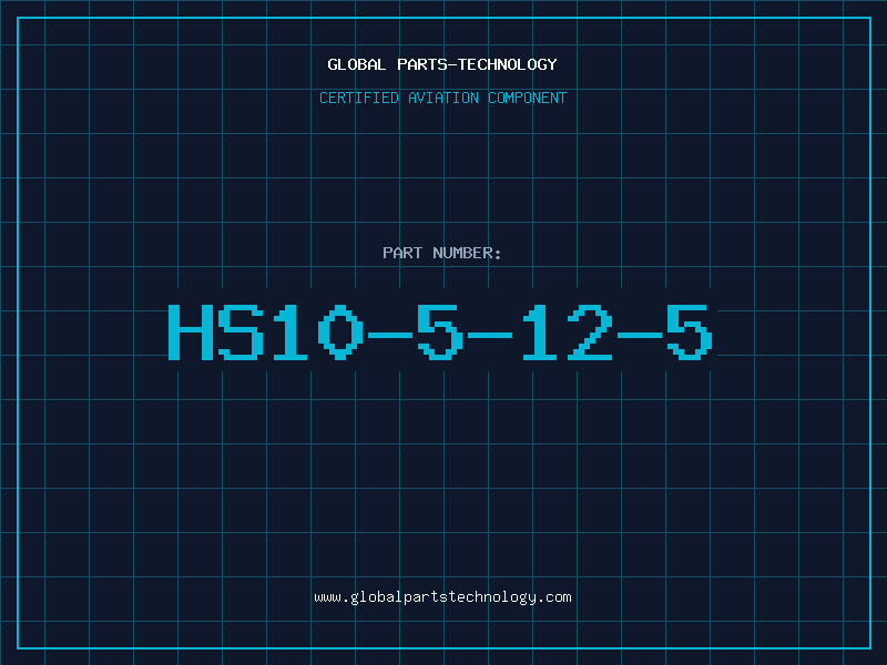 Aviation Part HS10-5-12-5